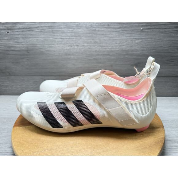 Adidas The Indoor Cycling Shoe GX1669 Men\'s 11 Women\'s 12 White Pink main image 6